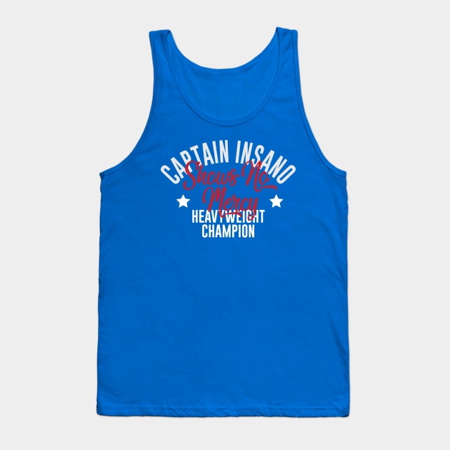 Captain Insano Vintage Tank Top by HeyBeardMon